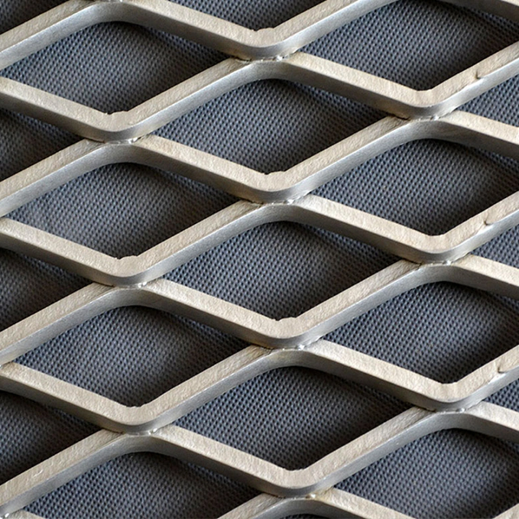 expanded metal mesh sheet galvanized , heavy duty diamond mesh grating ...